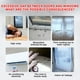thumbnail image 4 of Burlete para puerta de 25 mm | Cinta adhesiva de sellado de 500 cm para puertas y duchas | Burlete para puertas corredizas de cristal y armarios, 4 of 9