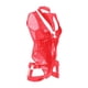 thumbnail image 4 of Gibobby Lenceria mujer sexy Día de San Valentín Lencería de aspecto húmedo para mujer, body de cuero, malla de , cuello , corte , leotardo, ropa de discoteca(Rojo, XXL), 4 of 5