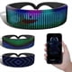thumbnail image 4 of Gafas Electrónicas Futuristas Brillantes Que Brillan en la Oscuridad, con Bluetooth y LED Luminosos, Ideales para Fiestas y Bares., 4 of 5