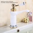 thumbnail image 3 of Noref Floral Pattern Single Handle Mixer Tap Cold/Hot Water Faucet for Bathroom Basin Sink, Single Handle Mixer Tap, Kitchen Sink Water Tap, 3 of 8