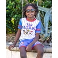 thumbnail image 2 of Nickelodeon Paw Patrol Chase Marshall Rubble Raglan Rash Guard and Swim Trunks UPF 50+ Outfit Set Toddler to Big Kid, 2 of 5