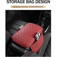 thumbnail image 3 of Car Armrest Cushion For Mercedes SLK R170 R171 R172, Memory Foam Center Console Pad With Storage Bag, Red, 3 of 5