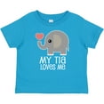 thumbnail image 3 of Inktastic My Tia Loves Me Grandchild Gift Boys or Girls Baby T-Shirt, 3 of 5