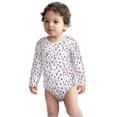 thumbnail image 2 of Xecao Rabbit Eating Print Baby unisex-baby Cotton Long-sleeve Bodysuits-3 Months, 2 of 6