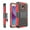 Red, variant on Samsung Galaxy J3 2018 / J337 / Achieve / Express Prime 3 / Star Armor Belt Clip Holster Case Cover Blue