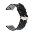 thumbnail image 1 of Correas de Dama para SmartWatch VentDepot Le Paris Collection 42/44/45mm ML Negro/Azul Cuero/Piel, 1 of 1
