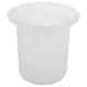 thumbnail image 2 of Soporte de vidrio para escobilla de inodoro: Vaso de vidrio esmerilado para escobilla de inodoro que ahorra espacio en baños domésticos., 2 of 8