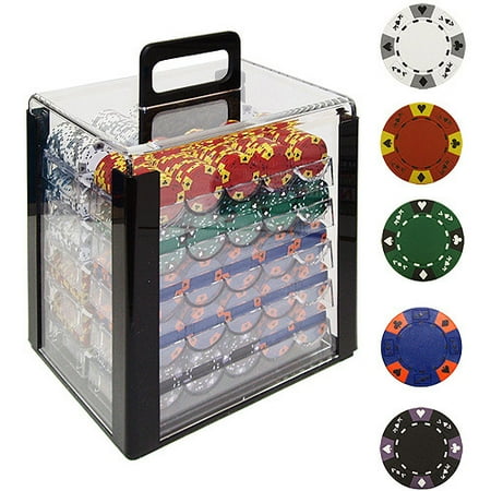 Acrylic 1000 Poker Chip Case