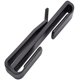 thumbnail image 3 of 10 clips de cinturón Molle, cinturón táctico, mochila de acampada, negro, 38 mm, 3 of 5