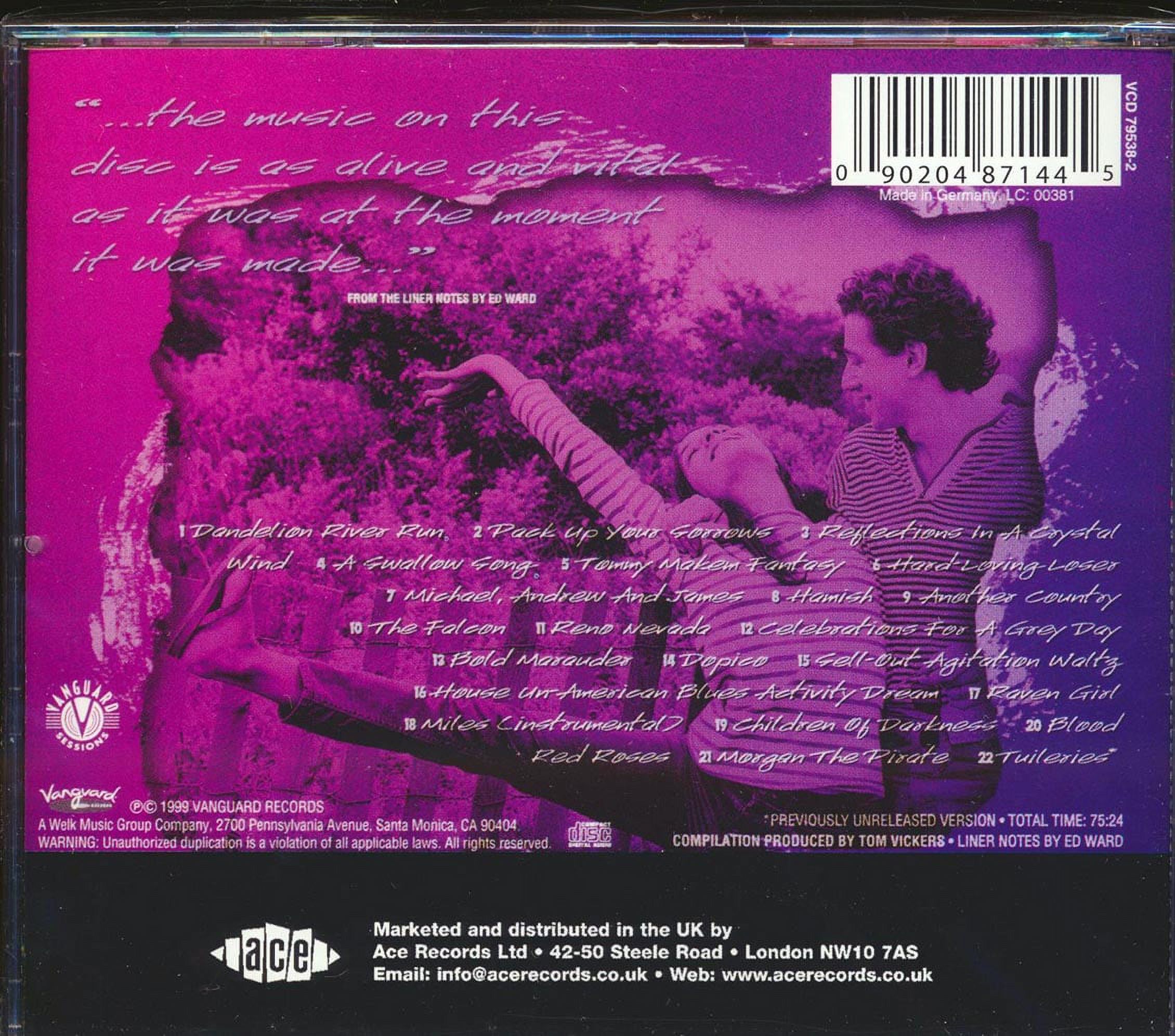 Richard Fari a - Pack Up Your Sorrows - Music & Performance - CD