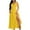 Yellow, variant on Amvlyk Summer Dresses for Women Solid Color Tea Length Camisole Casual Dress Spaghetti Strap Pleated Vacation Dress Flowy Tie Dresses for Going Out Beach Date Vacation
