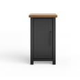 thumbnail image 6 of Bridgevine Home 14" Farmhouse Chair Side Table with Door Storage, Two-Tone Wood Finish, Fully Assembled, 6 of 10