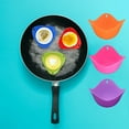 thumbnail image 3 of tredstone Egg Poacher Poaching Cup Washable Bar Restaurant Kitchen Maker Mold Tool Red, 3 of 6