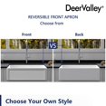 thumbnail image 5 of DeerValley DV-1K016 Farmhouse Apron Kitchen Sinks 30" Porcelain Ceramic Single Bowl in White, Bottom Grid and Strainer Inlucded, 5 of 11