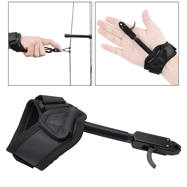 Release Aid Buckle Adjustable Left Hand for Adult Compound Bow Hunting