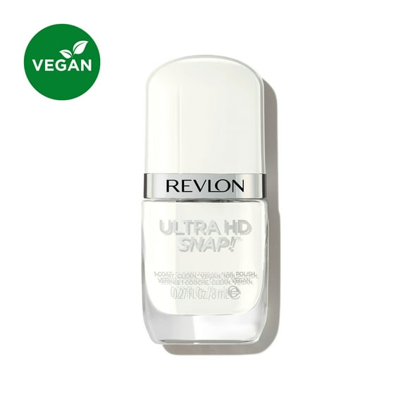 Revlon Ultra HD Snap Vegan Glossy Nail Polish, 001 Early Bird, 0.27 fl oz
