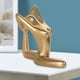thumbnail image 5 of 2 Unids Meditación Yoga Pose Estatua Estatuilla Decoración Del Hogar Resina Pequeña Yoga Escultura para Estante Oficina Habitación Espiritual Gabinete Color Dorado estilo 4 Sunnimix Figura de estatua de postura de yoga, 5 of 8