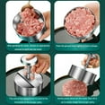 thumbnail image 3 of Stainless Steel Burger Press, Manual Efficient Grill Press  For Vegetables For Beef For Cooking, 3 of 8