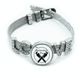 thumbnail image 1 of Equipo de llave en mano Pulsera pulsera pulsera de cristal amor pulsera ajustable, 1 of 2
