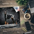 thumbnail image 5 of 2025 2026 Doberman Calendar - Dog Breed Monthly Wall Calendar - 12 x 24 Open - Thick No-Bleed Paper - Giftable - Academic Teacher's Planner Calendar Organizing & Planning - Made in USA, 5 of 9