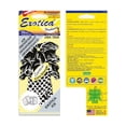 thumbnail image 2 of Exotica Car Air Freshener | Hanging Palm Tree | Long Lasting Freshness | for Home & Auto | (Pack of 12) (Exotica Ice), 2 of 6