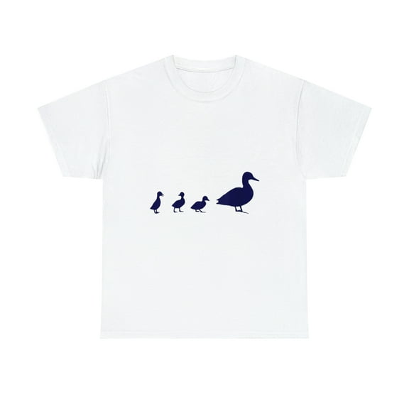 Mama Duck And 3 Ducklings Duckies T-shirt
