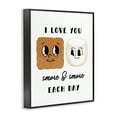 thumbnail image 4 of Stupell Industries Love You Smore Each Day Food & Beverage Painting Black Framed Art Print Wall Art, 16 x 20, 4 of 10