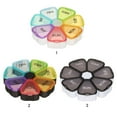 thumbnail image 2 of Portable Travel Organizer Storage Box Tablet Holder Medicine Organiser Pill Box Pill Case 1, 2 of 8