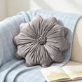 thumbnail image 5 of Flower Throw Pillow, Lint Blossoms Shape Cushion, Decorative Soft Accents Pillow for Sofa, Couch, Bed, Living Room, Cute Floral Designs, Stylish Home Décor, Spring Decor, Colorful Throw Pillows, 5 of 6