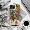 thumbnail image 6 of Vintage Black Cat Collage Phone Case, Colorful Flower & Butterfly Scrapbook Cover for iPhone 17 16 15 14 13 12 11 Pro Plus Mini, 6 of 6