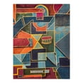 thumbnail image 2 of Unique Loom Haerfest Collection Area Rug - Uganda (9' x 12' Rectangle Multi/Blue), 2 of 6
