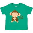 thumbnail image 3 of Inktastic Happy Monkey Boys or Girls Toddler T-Shirt, 3 of 5