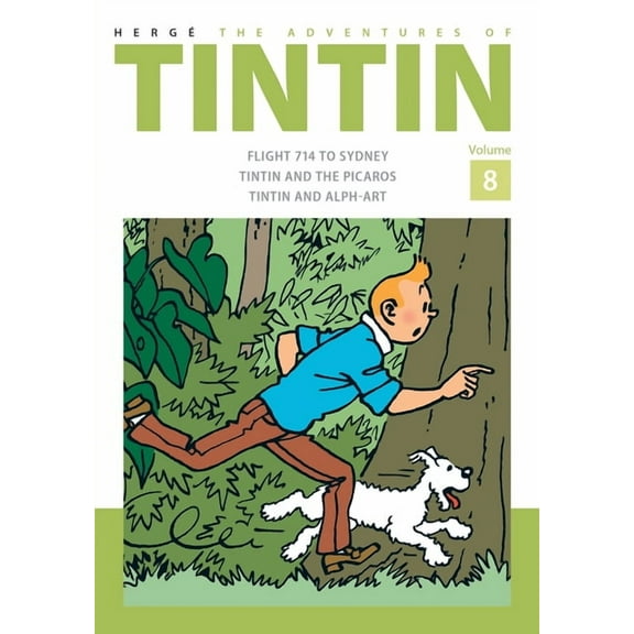 The Adventures of Tintin Volume 8 (Hardcover) by Hergé