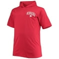 thumbnail image 2 of Men's Scarlet Nebraska Huskers Big & Tall Team Hoodie T-Shirt, 2 of 3