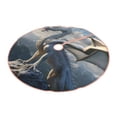 thumbnail image 2 of Bingfone Christmas Tree Skirt Mat Christmas Decoration Interior 48" -Mountain White Dragon, 2 of 6