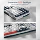thumbnail image 3 of Teclado para juegos Redragon K668 RGB mecánico con cable de 104 teclas, 3 of 8
