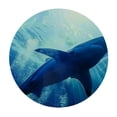 thumbnail image 4 of Orinice Shark Ocean Person Round Table Cover Stain Resistant Washable Indoor Outdoor Tablecloth Kitchen Dining Wedding Parties 100% Polyester Fiber 31-35, 4 of 8
