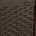thumbnail image 4 of Suncast 22 Gal Outdoor Patio Small Deck Box w/ Storage Seat, Java (4 Pack), 4 of 8