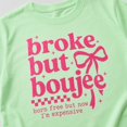 thumbnail image 3 of Broke But Boujee Graphic T-Shirt | Unisex Funny Saying Tee | Sizes S–4XL, 3 of 9