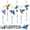 6PCS-Hummingbirds, variant on Dikence Wind Chimes Art Toys for Kids Ages 6-8-10-12, Gems Arts and Crafts Kits for Girls Kids Ages 7-8-9-10: Diamond Arts Kits for Girls Birthday Gifts for 6-7-8-9-10 Year Old Girls