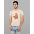 thumbnail image 2 of Astro Palmistry - Zodiac Hand Emoji Art Design Men's T-shirt, 2 of 4