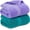 Lavender & Turquoise, variant on Bath Towels Soft Shower Towels Set of 2 with Assorted Colors 100% Cotton Bathroom Towels for Men and Women Quick Drying and Highly Absorbent 55 by 27 1/2 Inches (Coral & Light-Lilac)