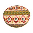thumbnail image 1 of Easygdp Aztec Print Easy To Install Bar Stool Covers&Stool Covers Round&Elastic Stool Cover, Barstool Covers,Washable&Bottom With Elastic Edge-14 inch, 1 of 7