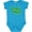 Turquoise, variant on Inktastic Give Peas a Chance. Boys or Girls Baby Bodysuit
