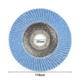 thumbnail image 2 of 1pc / 4pcs Flap Discs Discos de lijado 115 mm 4,5 pulgadas 40/60/80/120 Grit Grinding rueda de paletas for Angle Grinder abrasivo herramienta de lijado Disc, 2 of 6