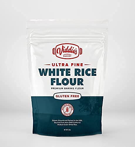Gluten Free Ultra Fine White Rice Flour - (3 Pound Bag)