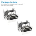 thumbnail image 3 of 2PCS HDMI Port Connector Socket Replacement For Microsoft Xbox One S (Slim), 3 of 5