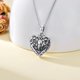 thumbnail image 2 of Collar SOULMEET con medallón de elefante en forma de corazón de plata 925, 2 of 6