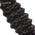 thumbnail image 4 of VIYA French Curl Weave Curly Hair Bundles Extensions for Black Women Natural Black 14 Inch 1 Bundle, 4 of 7