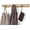 Natural/Nickel, variant on Wall-Mounted Coat Rack with 8 Hooks – Modern, Space-Saving Storage for Hats, Jackets, Bags, Entryway, Mudroom, Closet, Bathroom, Bedroom